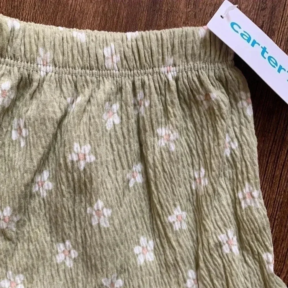 Carter’s Floral Print Skirt Green 5T